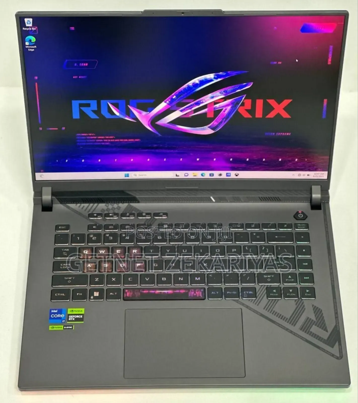 New Laptop Asus ROG Strix G16 G614 16GB Intel Core I7 SSD 1T