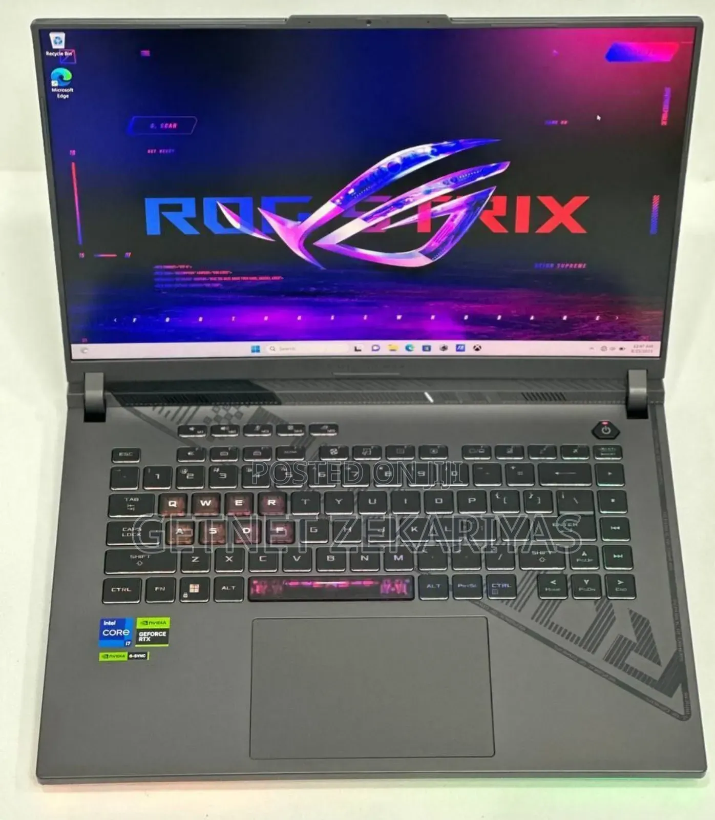 New Laptop Asus ROG Strix G16 G614 16GB Intel Core I7 SSD 1T