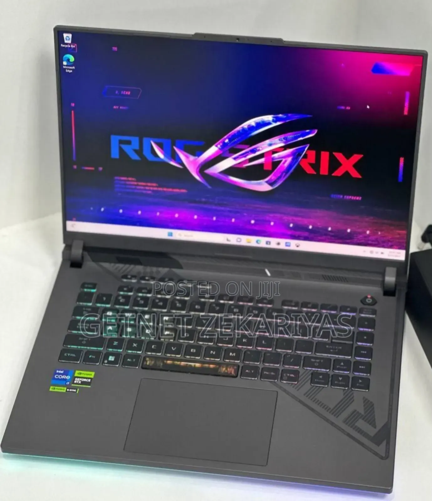 New Laptop Asus ROG Strix G16 G614 16GB Intel Core I7 SSD 1T
