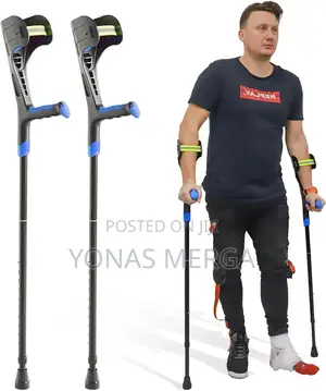 Photo - Crutches+會elbow Crutch. : Elbow Handle Made of High Density