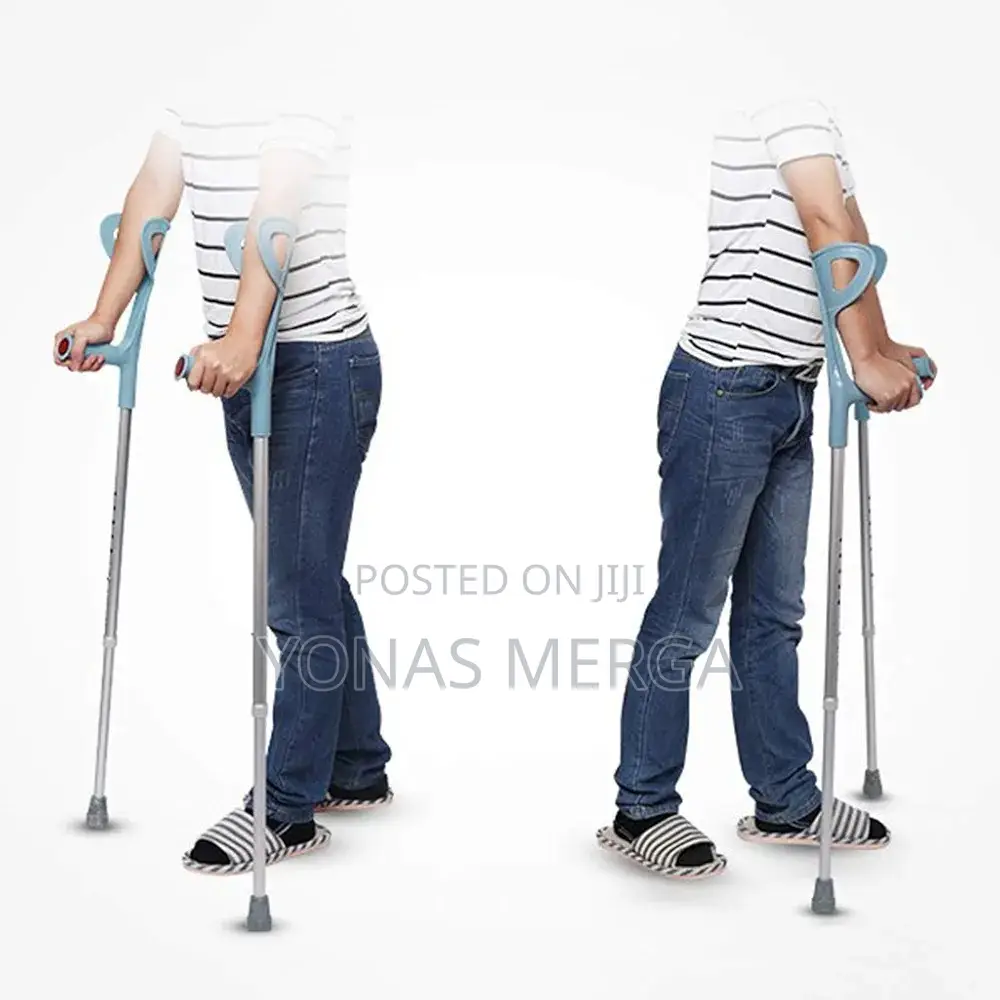 Crutches Aluminum Alloy for Disabled Seniors☆¥Kranch