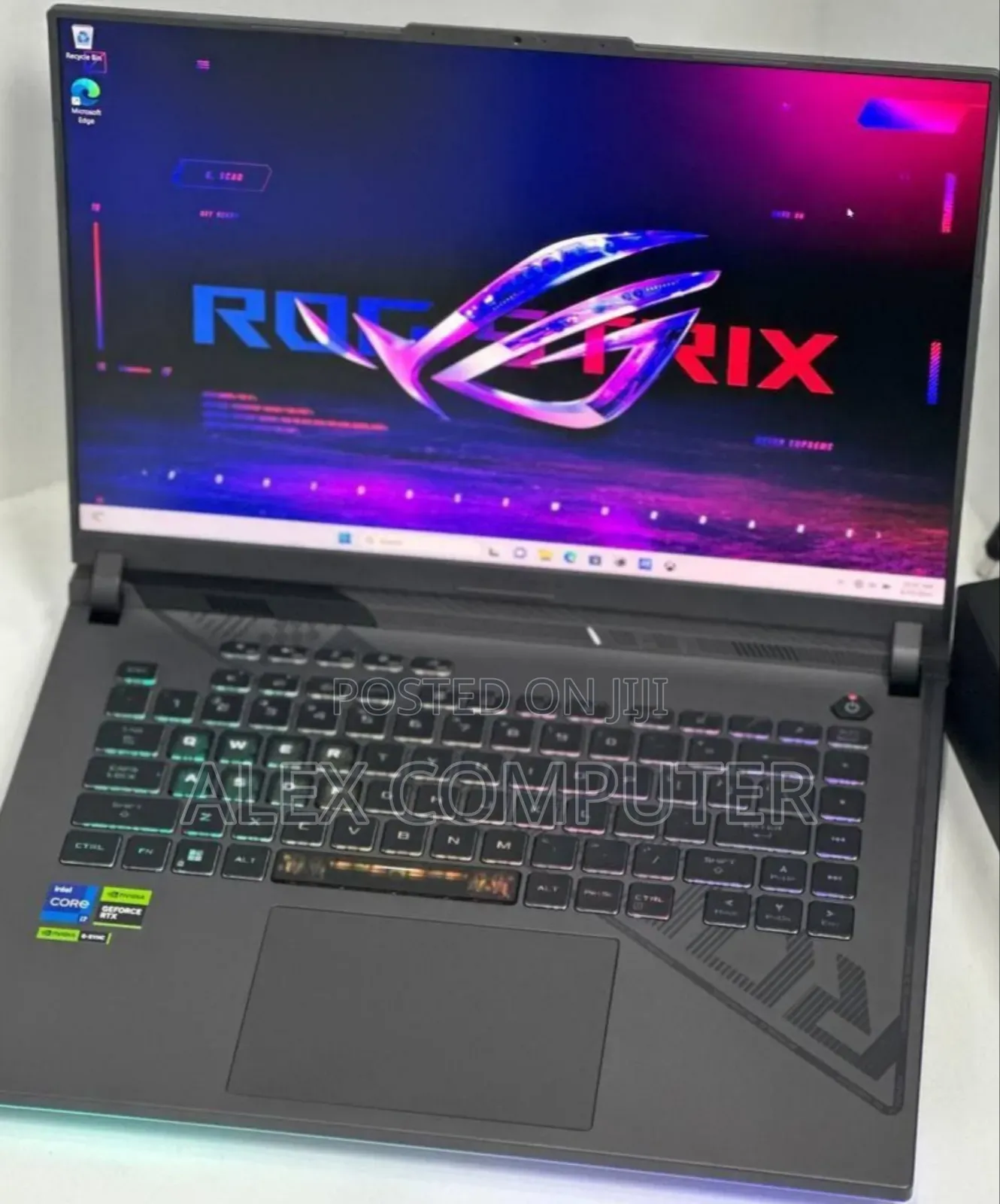 New Laptop Asus ROG Strix G16 G614 16GB Intel Core I7 SSD 1T