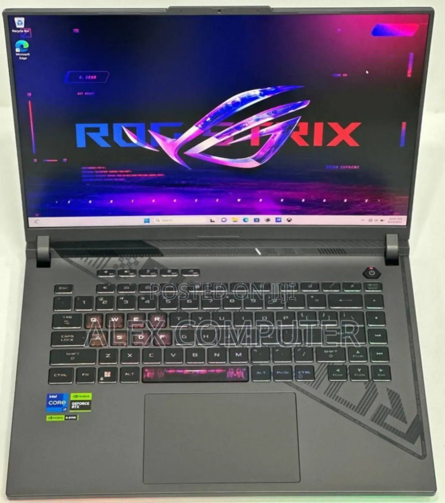 New Laptop Asus ROG Strix G16 G614 16GB Intel Core I7 SSD 1T