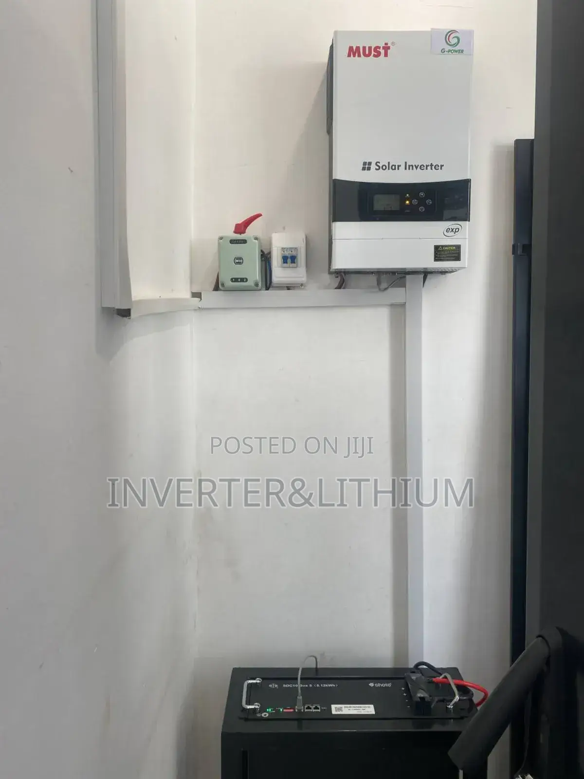 Hybrid Inverter Lithium Ion Battery/Automatic Power Backup /
