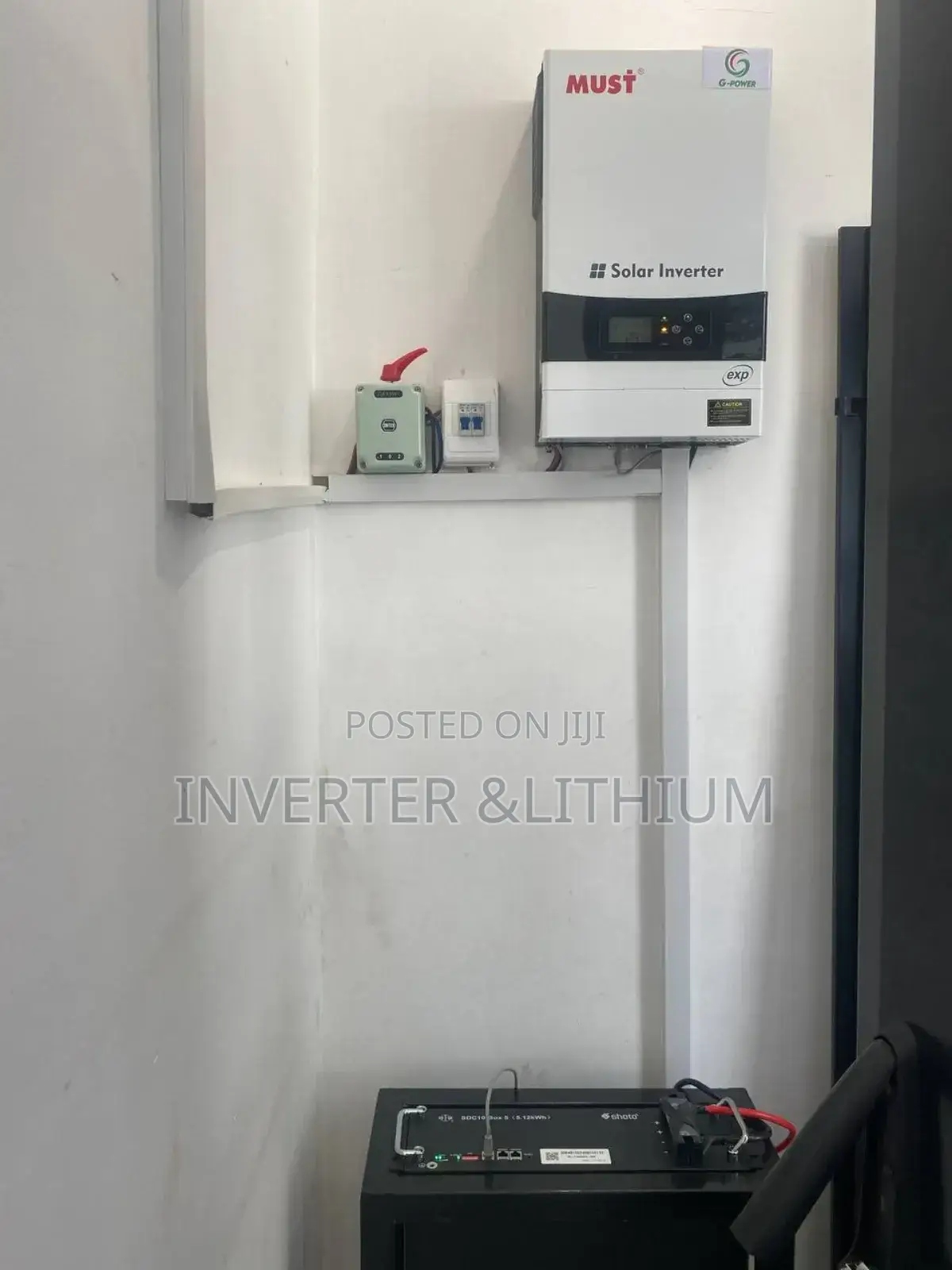 Hybrid Inverter Lithium Ion Battery/Automatic Power Backup /