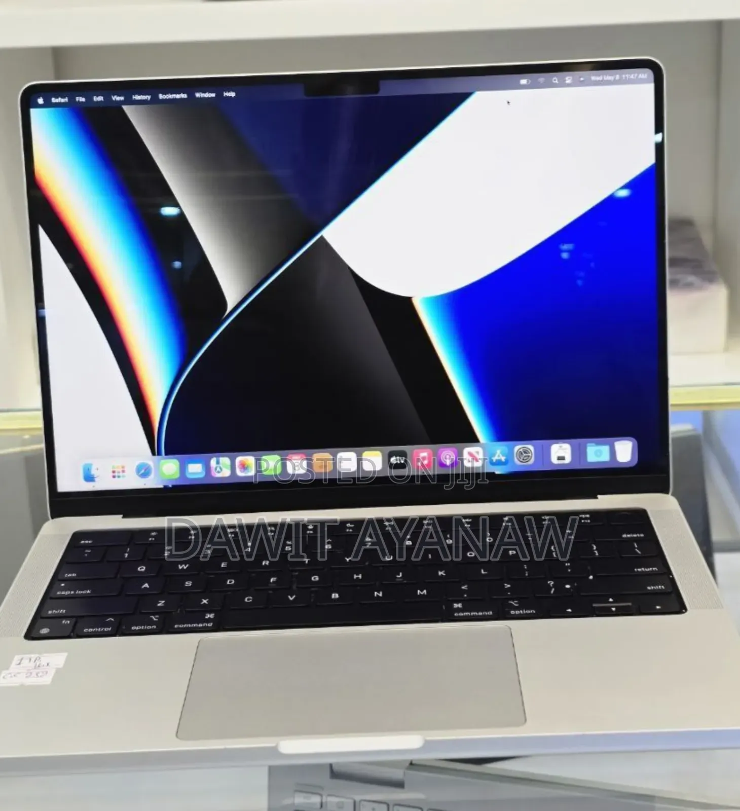 New Laptop Apple MacBook Pro M1 16GB Apple M1 SSD 512GB