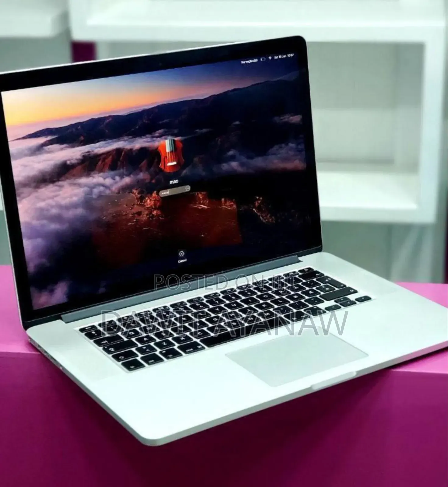 New Laptop Apple MacBook Pro 2015 16GB Intel Core I7 SSD 512GB