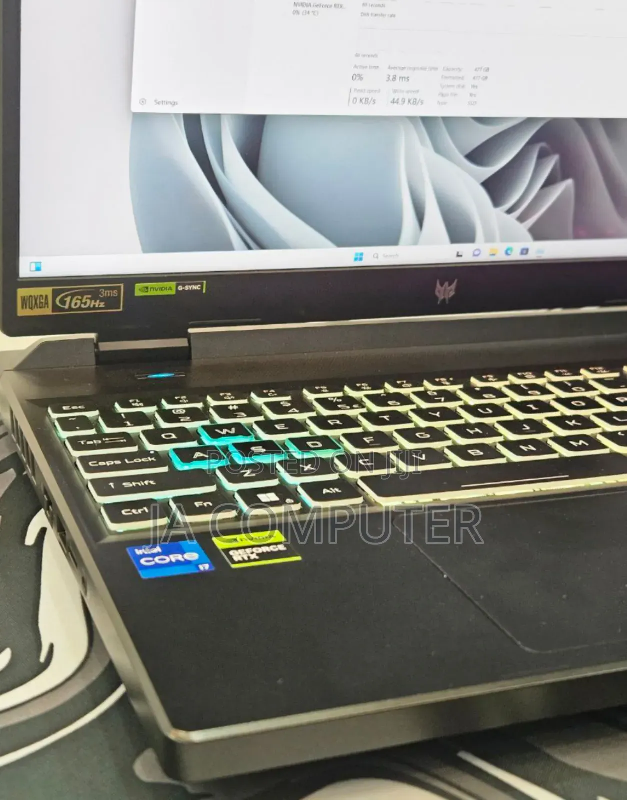 New Laptop Acer Predator Helios Neo 16 16GB Intel Core I7 SSD 1T