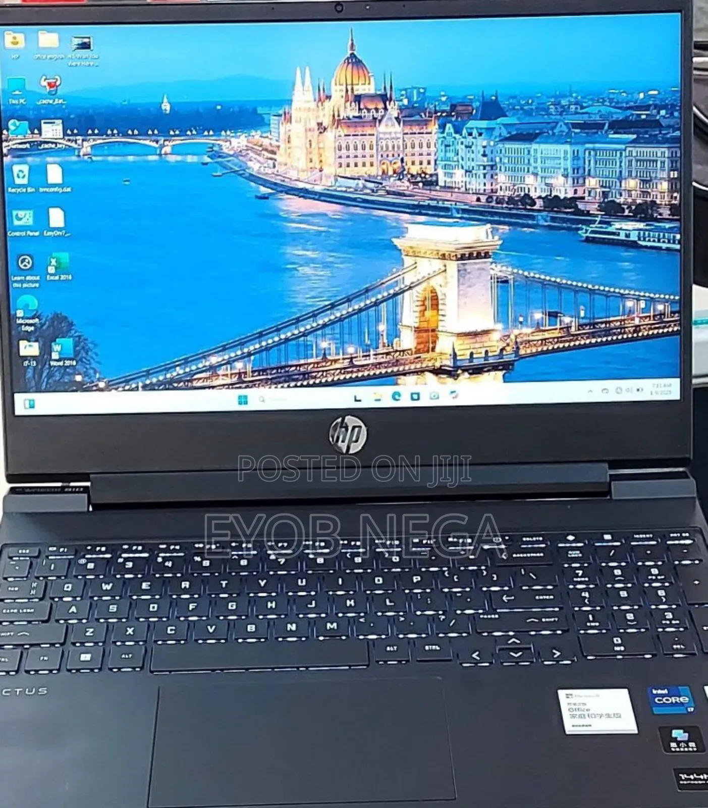 New Laptop HP Victus 16 16GB Intel Core I7 SSD 512GB