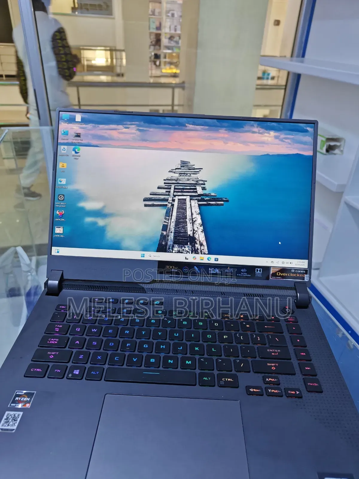 New Laptop Asus ROG Strix G15 32GB AMD Ryzen 9 SSD 1T