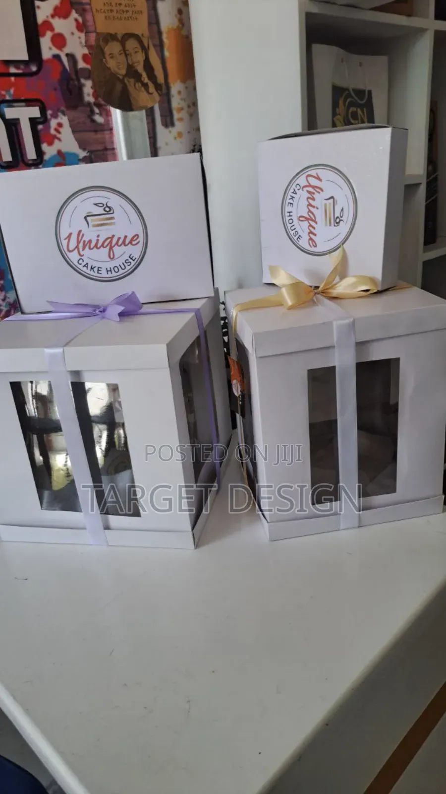 Cake, Pizza, Art Cake, Burger, Cookies Box Take Away