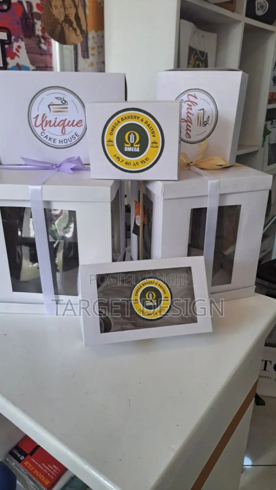 Cake, Pizza, Art Cake, Burger, Cookies Box Take Away