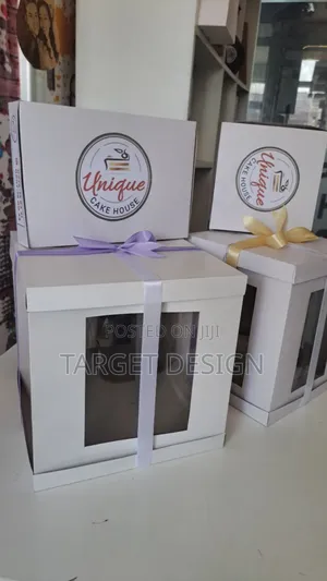 Cake, Pizza, Art Cake, Burger, Cookies Box Take Away