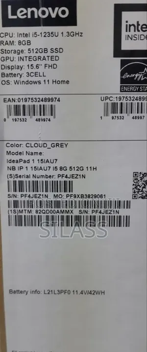New Laptop Lenovo Ideapad 3 8GB Intel Core I5 SSD 512GB