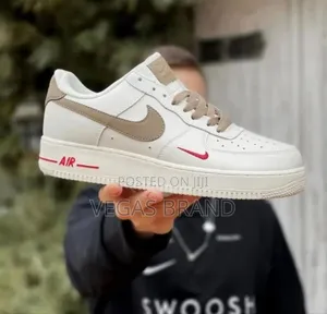 Photo - Nike Air Force 1 Swoosh Milk Essential Master Quality Shoes