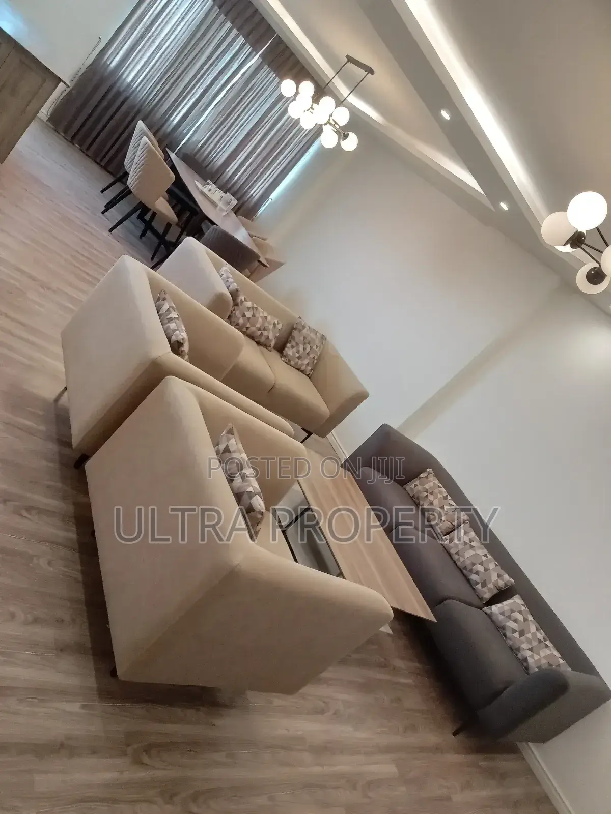 Furnished 4bdrm Apartment in Bole for rent