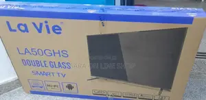 LA VIE 50 Inch Double Glass TV | New Brand | 5-Year Warranty