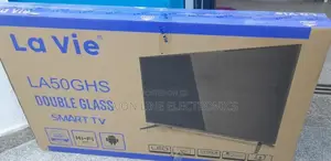 LA VIE 50 Inch Double Glass TV | New Brand | 5-Year Warranty