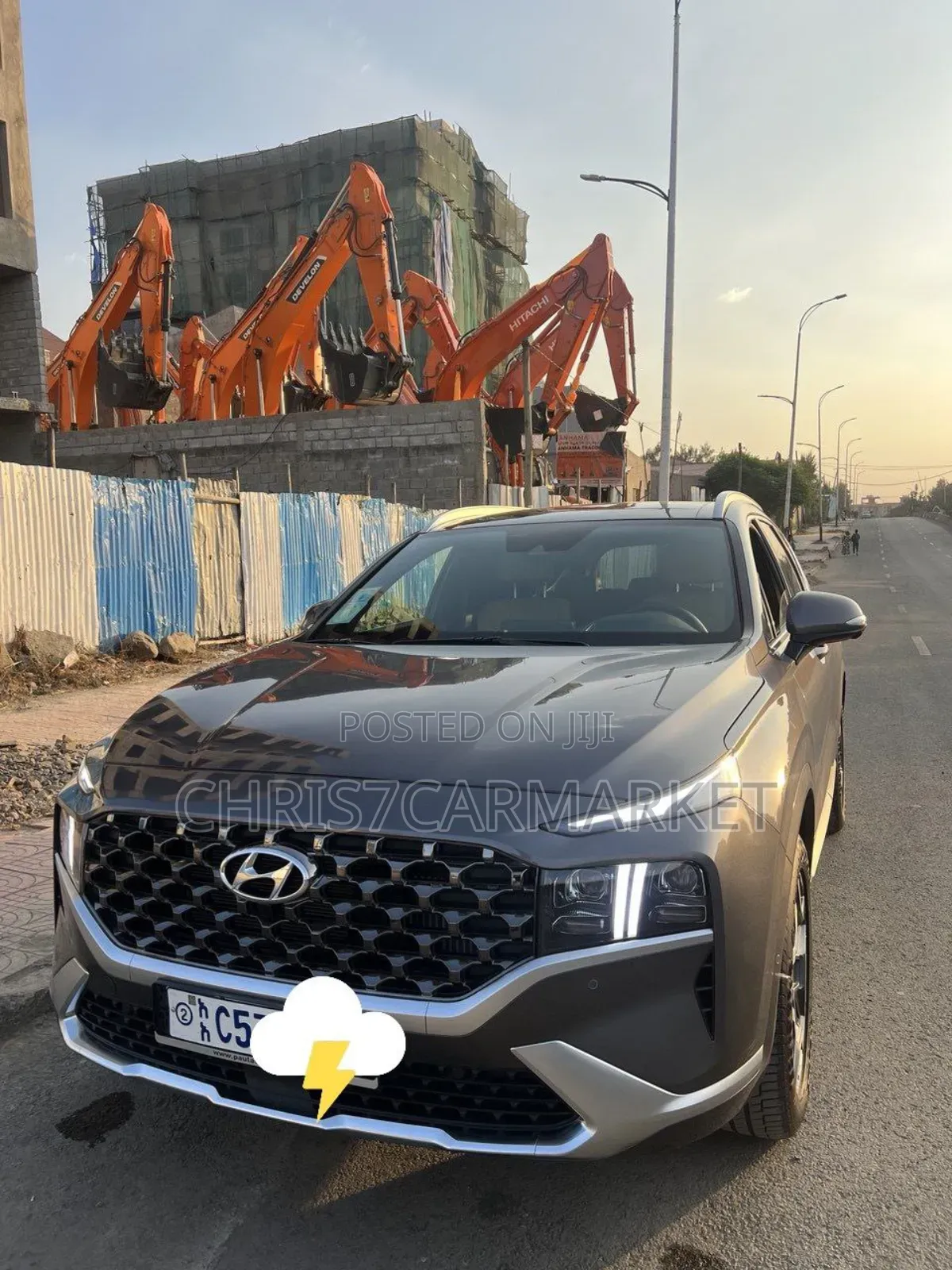 Hyundai Santa Fe Limited 2023 Gray