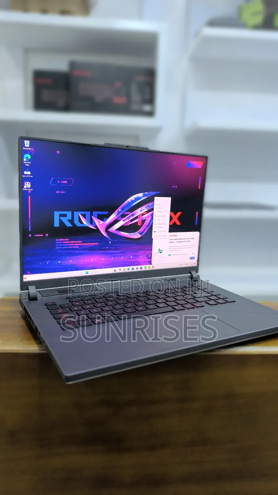 New Laptop Asus ROG Strix G16 G614 32GB Intel Core I9 SSD 1T