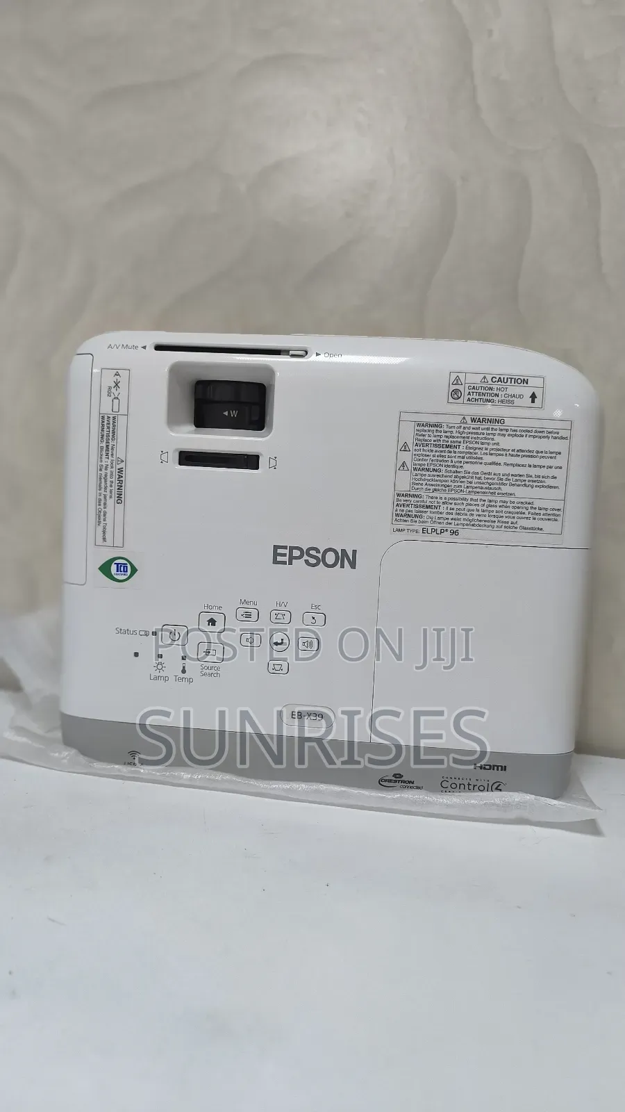 New Epson X39 Projecter
