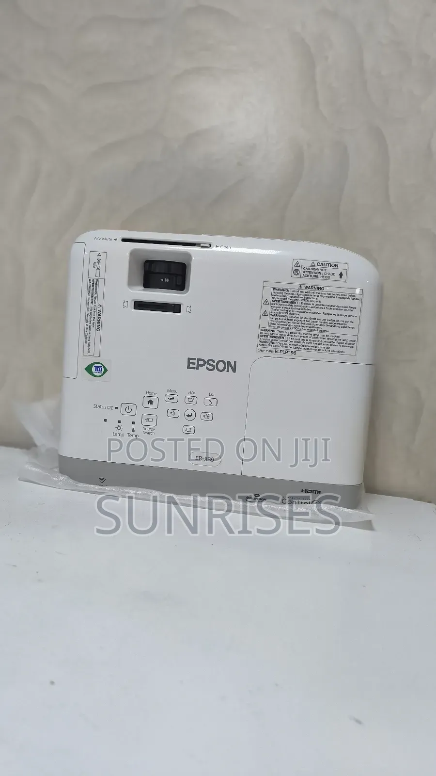 New Epson X39 Projecter
