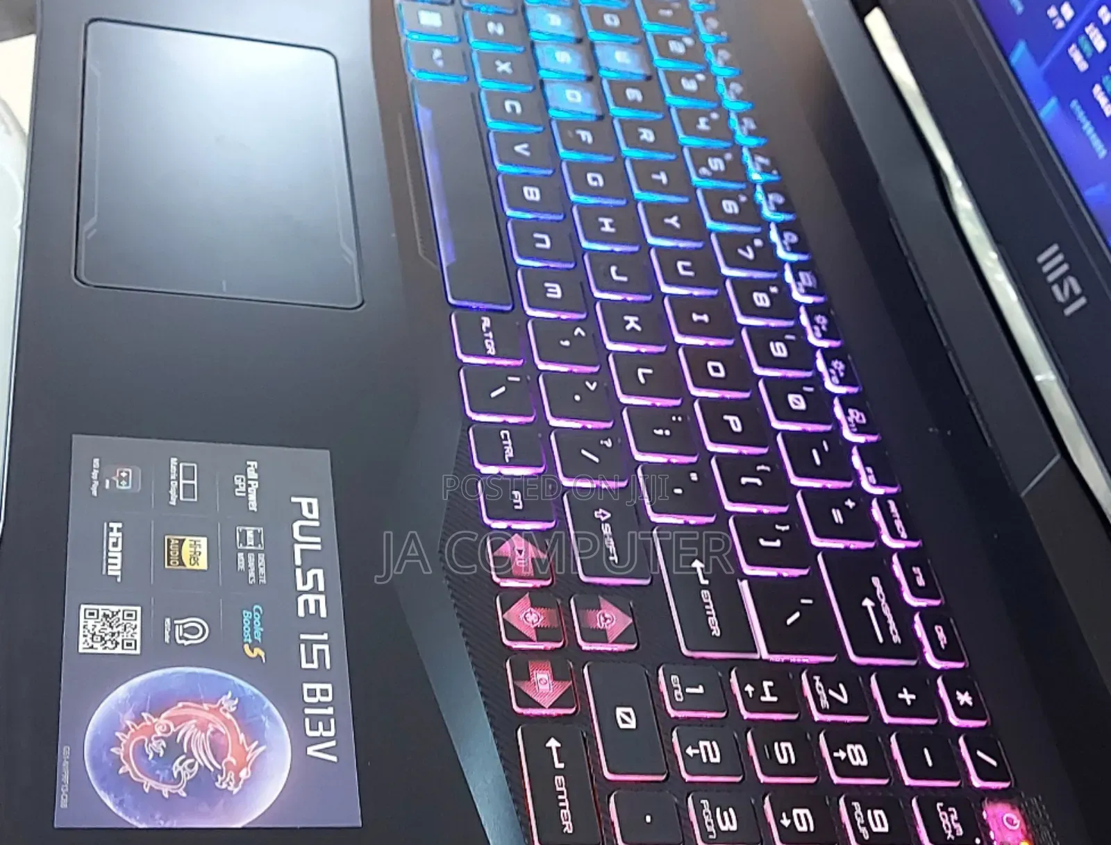 New Laptop MSI Pulse GL66 16GB Intel Core I7 SSD 1T