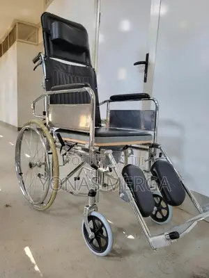 ዊልቼር☆₩Reclining Wheelchair With遻■Commode Toilet\\䥲wheelchair