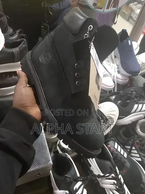 Timberland Black Color High Quality Boost for You