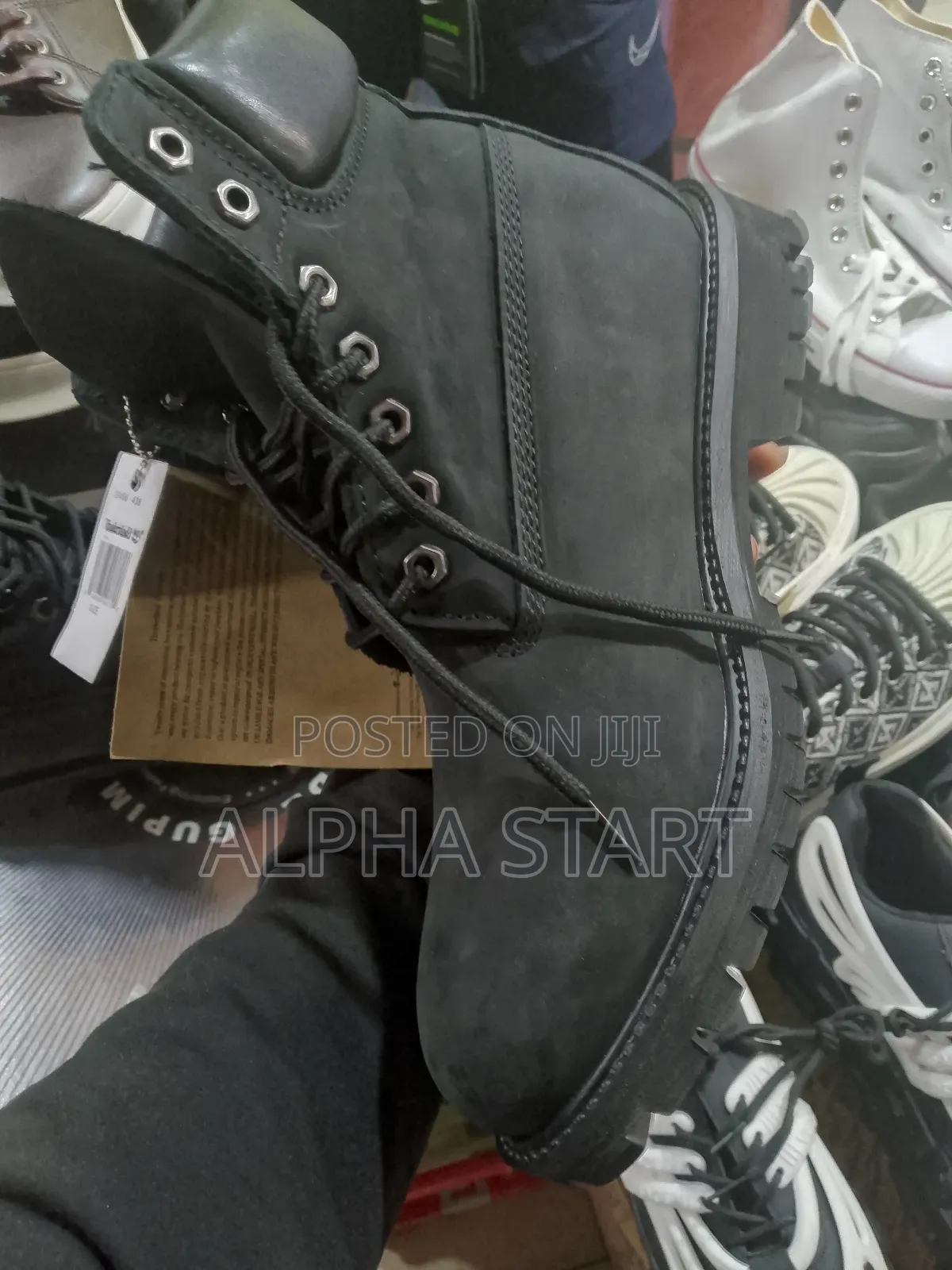 Timberland Black Color High Quality Boost for You