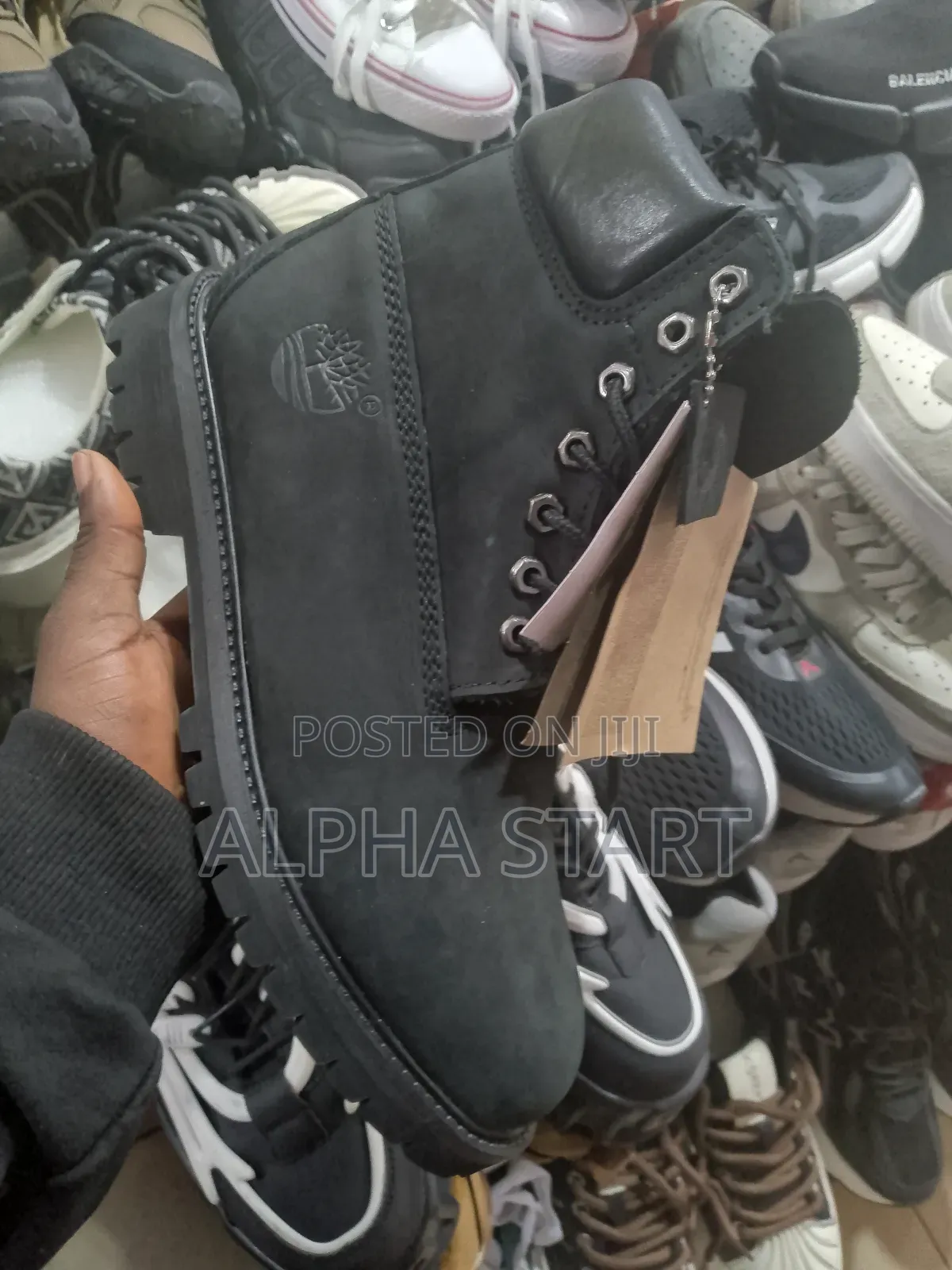 Timberland Black Color High Quality Boost for You