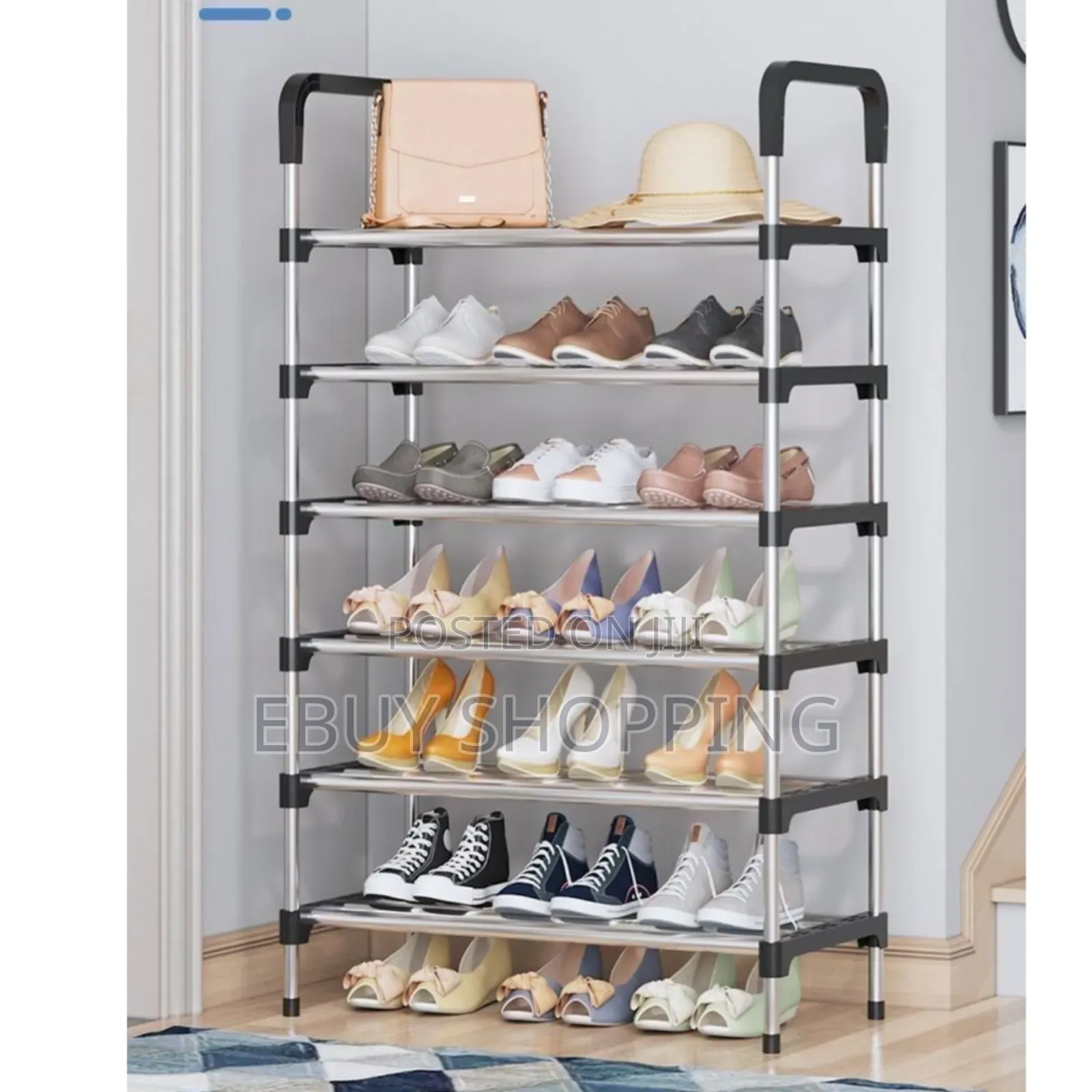 Transform Your Shoe Storage With This High-Capacity Rack
