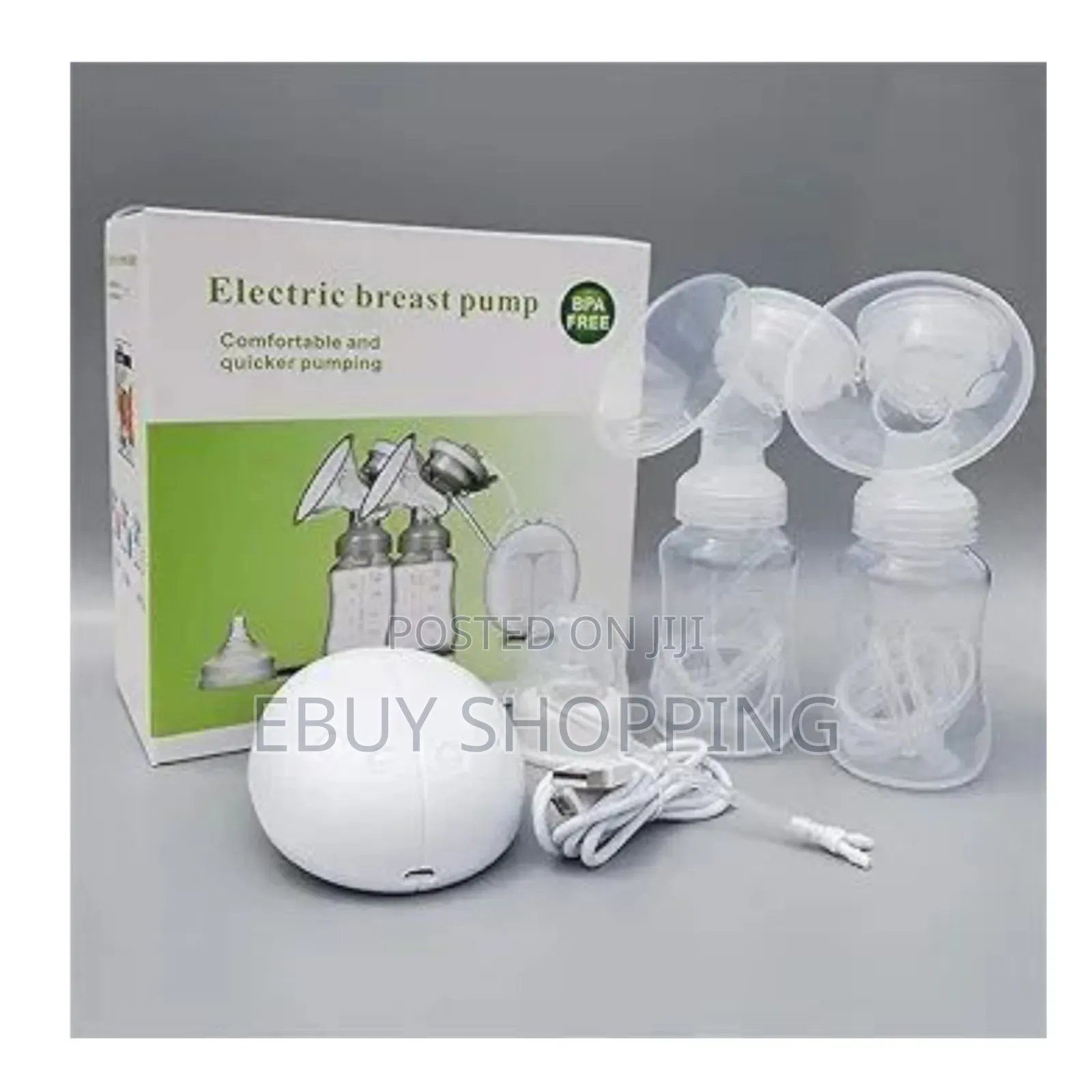 በአንድ ጊዜ ሁለቱንም ጡት ማለብ ይችላል Double Breast Pump