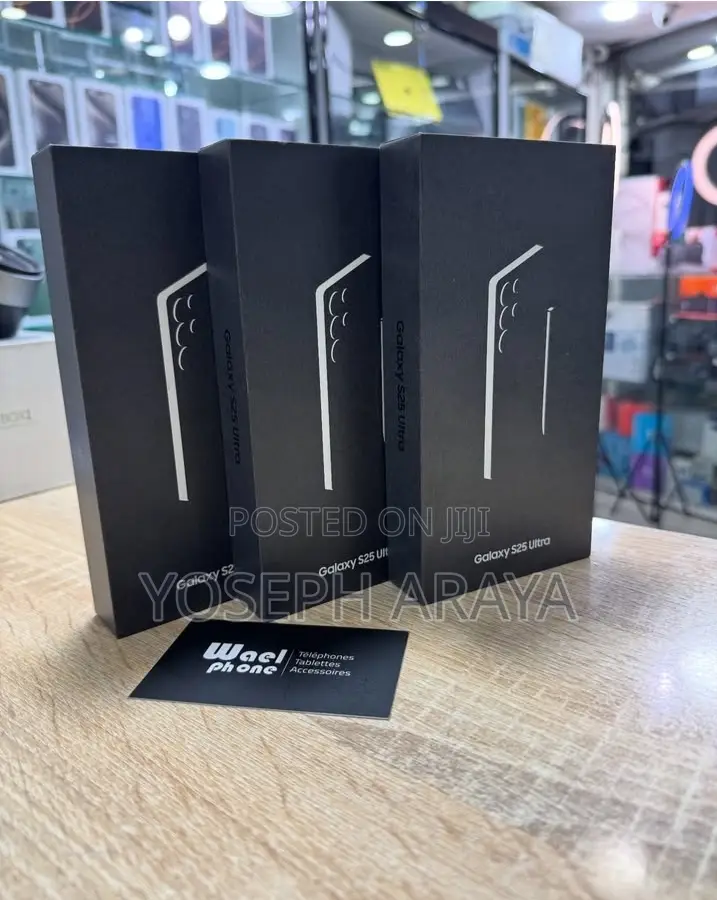 New Samsung Galaxy S25 Ultra 256 GB Black