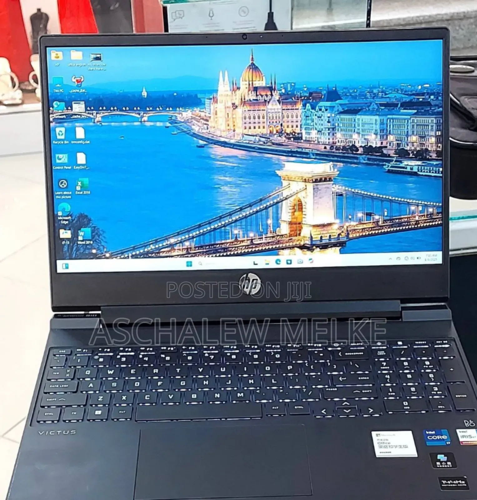 New Laptop HP Victus 16 16GB Intel Core I7 SSD 512GB