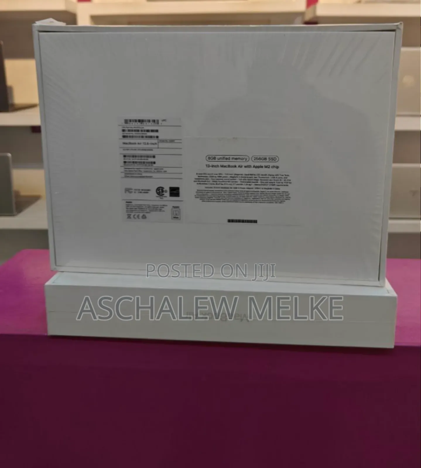 New Laptop Apple MacBook Air 2022 M2 8GB Intel Core M2 SSD 256GB