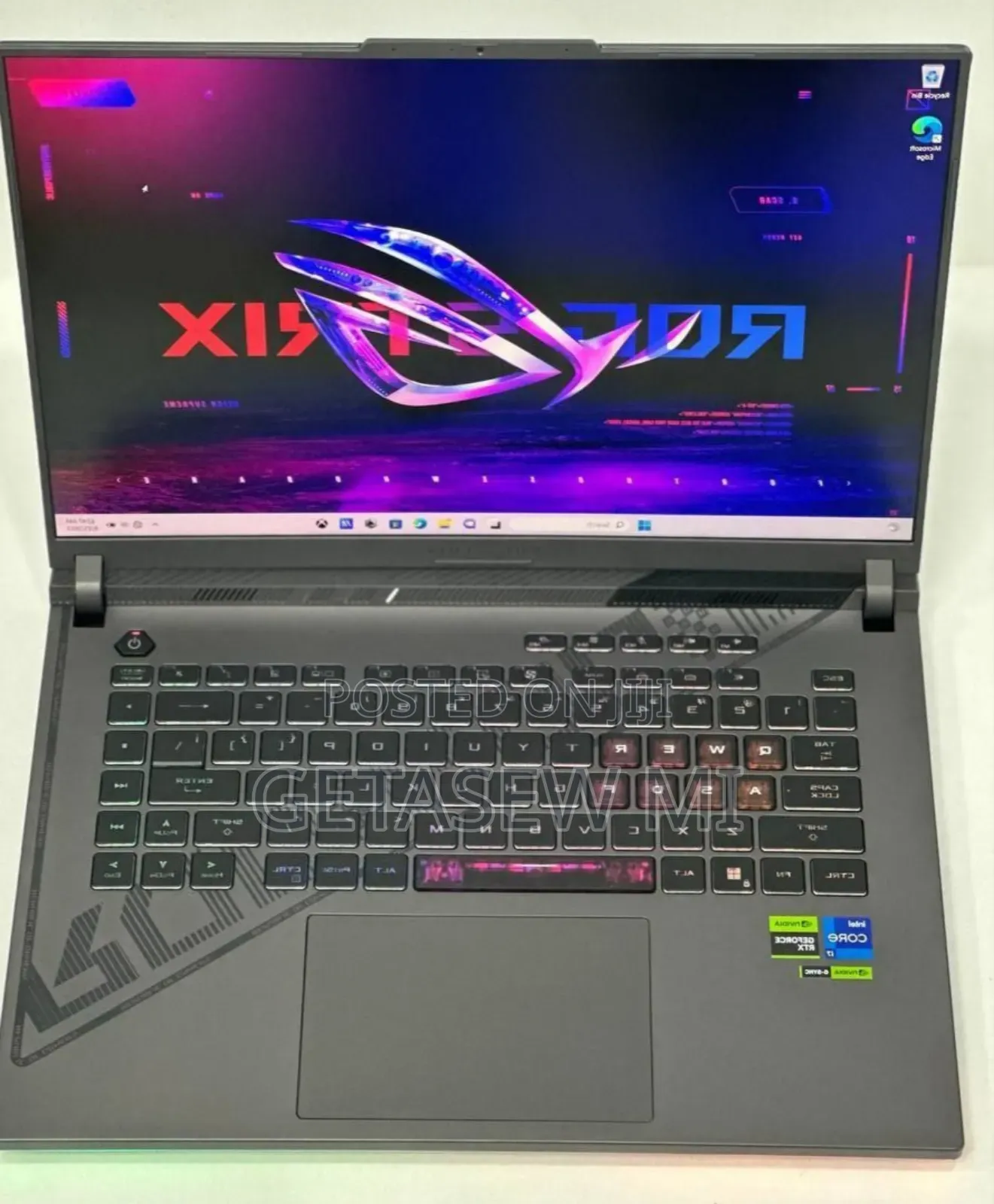 New Laptop Asus ROG Strix G15 16GB Intel Core I7 SSD 1T