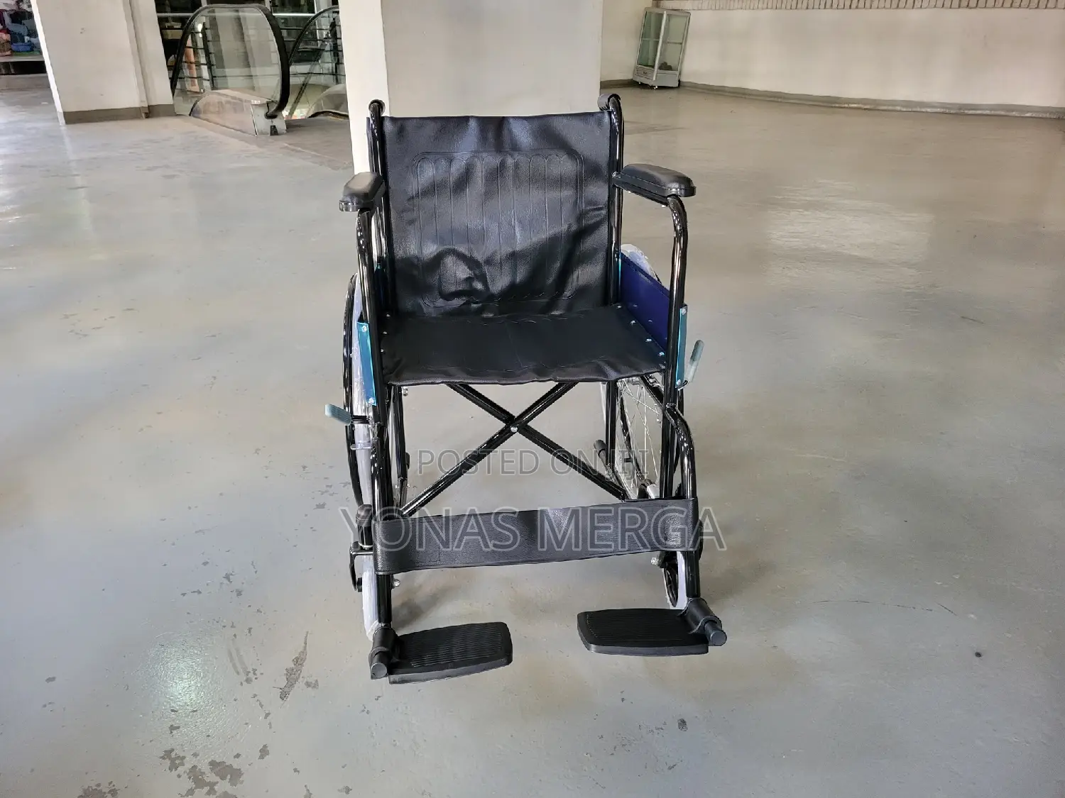 Wheelchair●ዊልቼር Fixed Essco-902mag Wheel Foldable Wheelchair