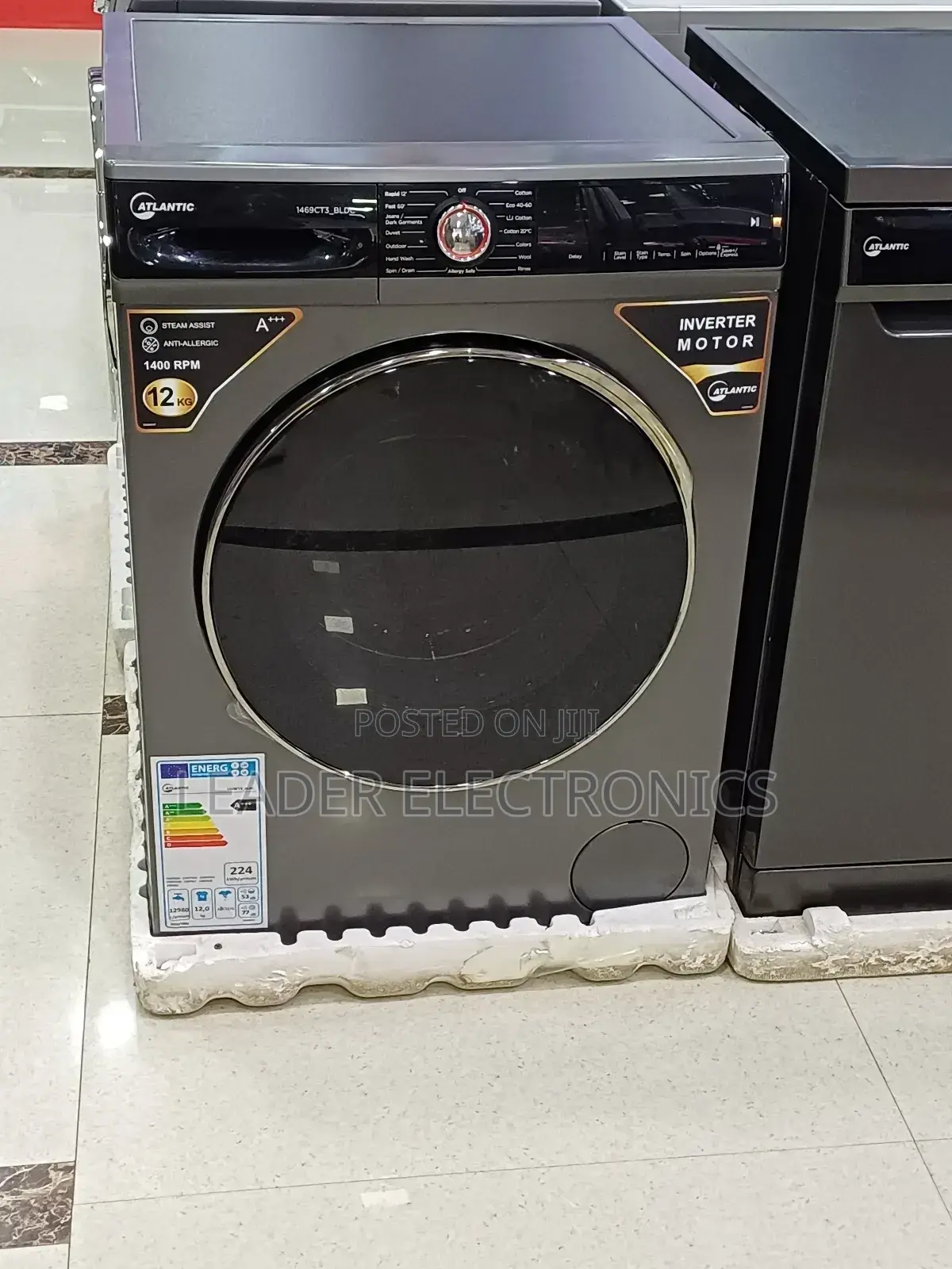 Atlantic Automatic Washing Machine 12.Kg