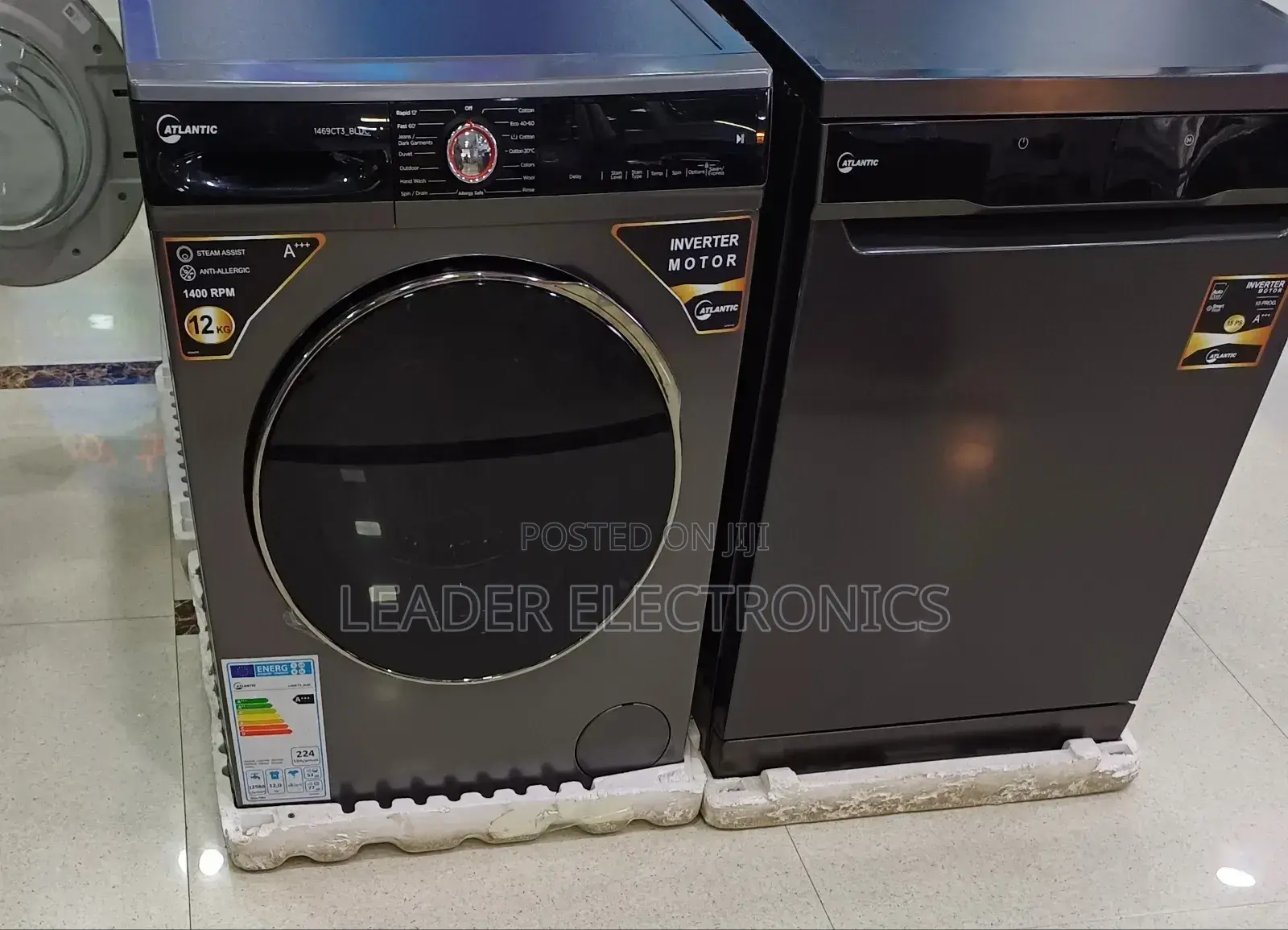 Atlantic Automatic Washing Machine 12.Kg