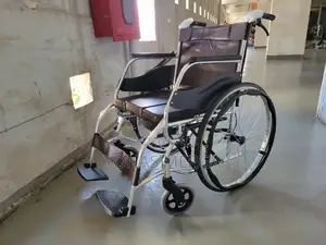 Popo Wheelchair●Tryfit 2-In1 Foldable Wheelchair Wiz Commode