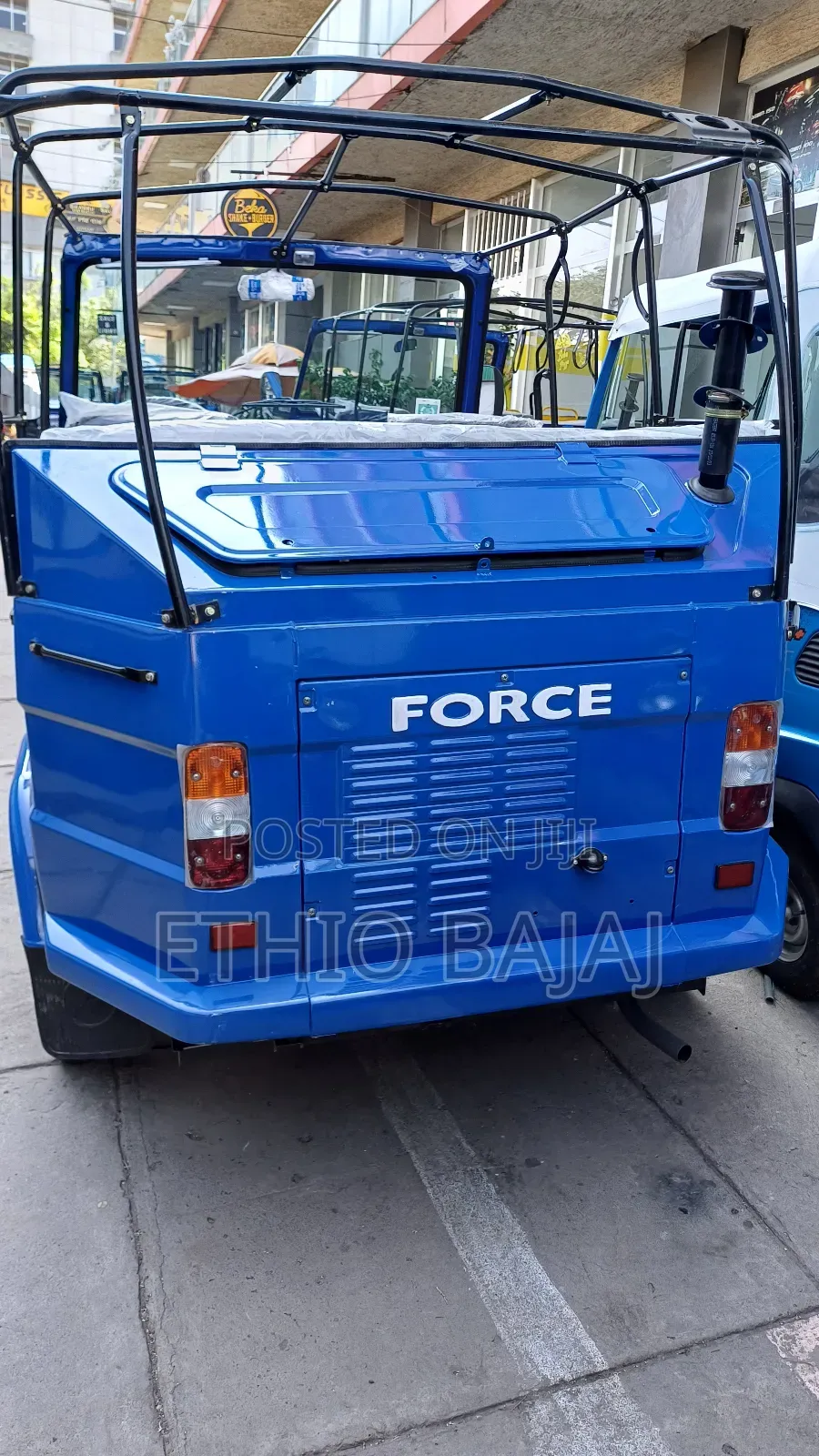 New Bajaj 2024 Blue