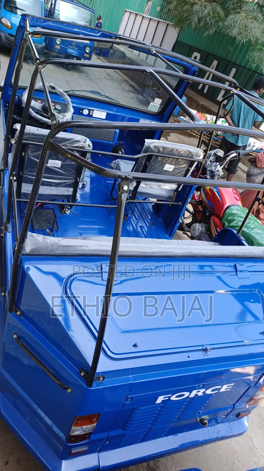 New Bajaj 2024 Blue