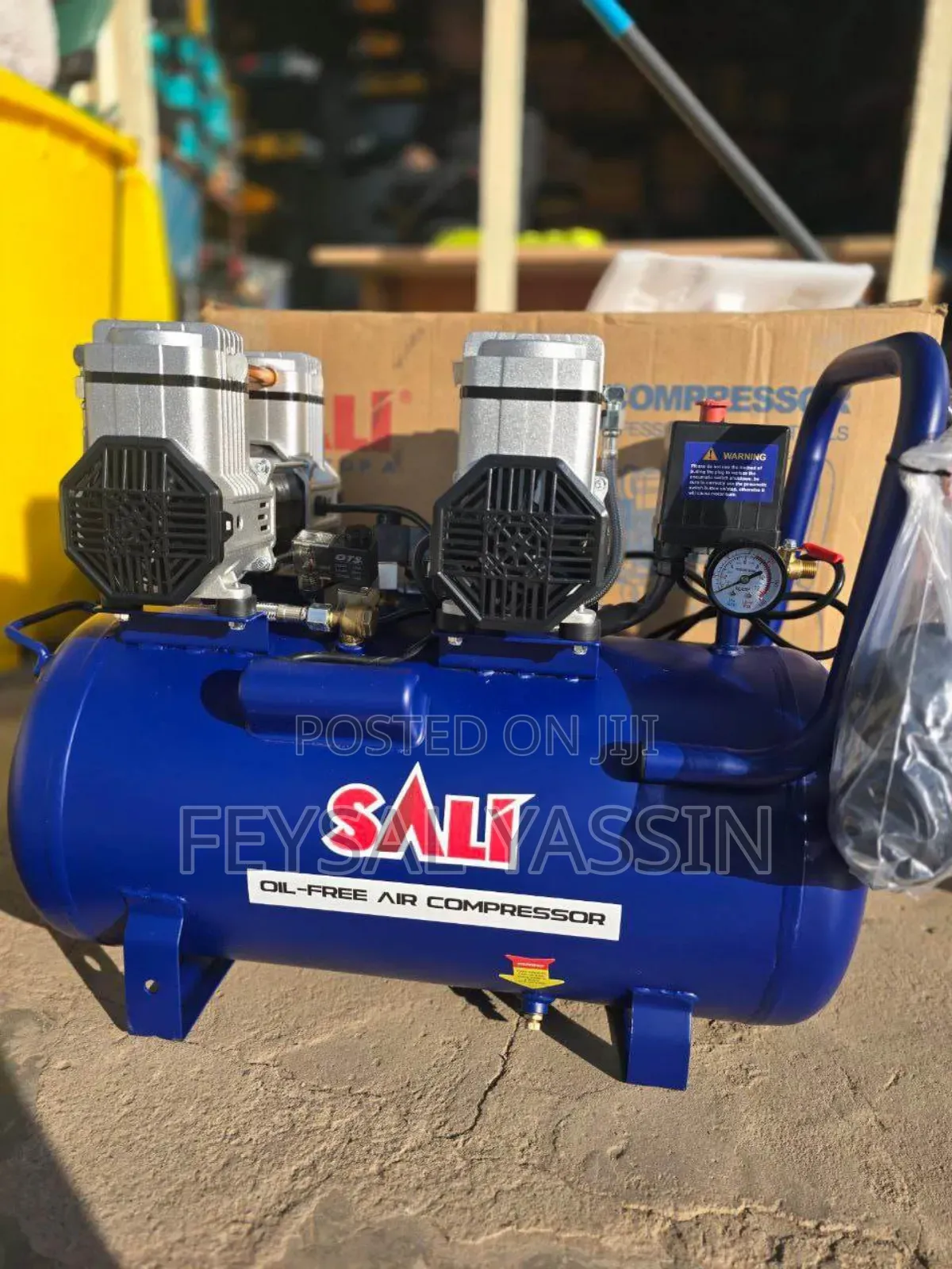 Sali Compressor 50L Silent Oil Free