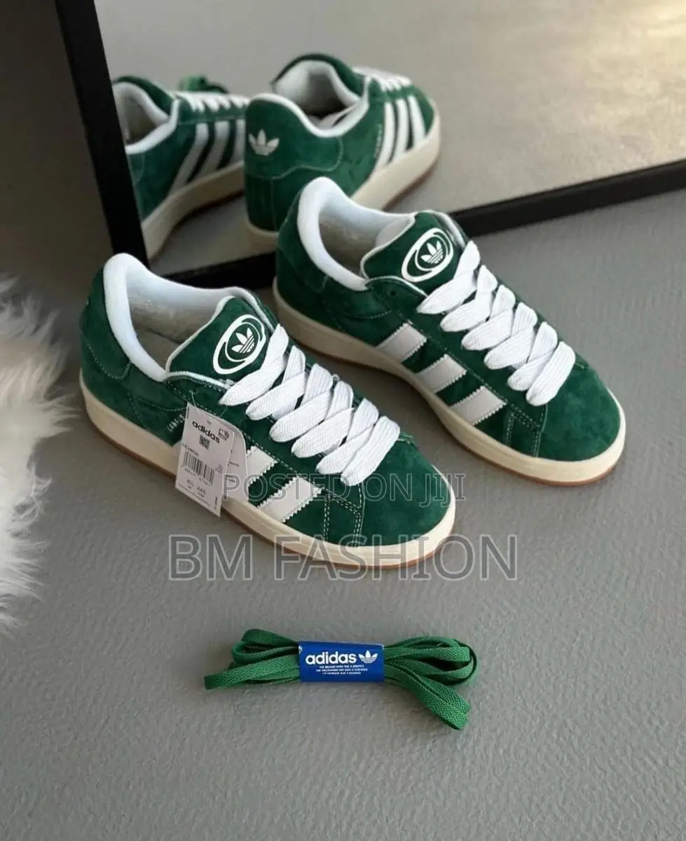 Adidas Campus 00's Dark Greeen Suede