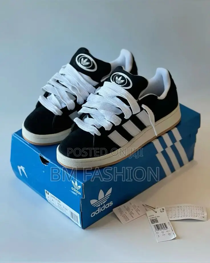 Adidas Campus Black Suede | Classic Shoes