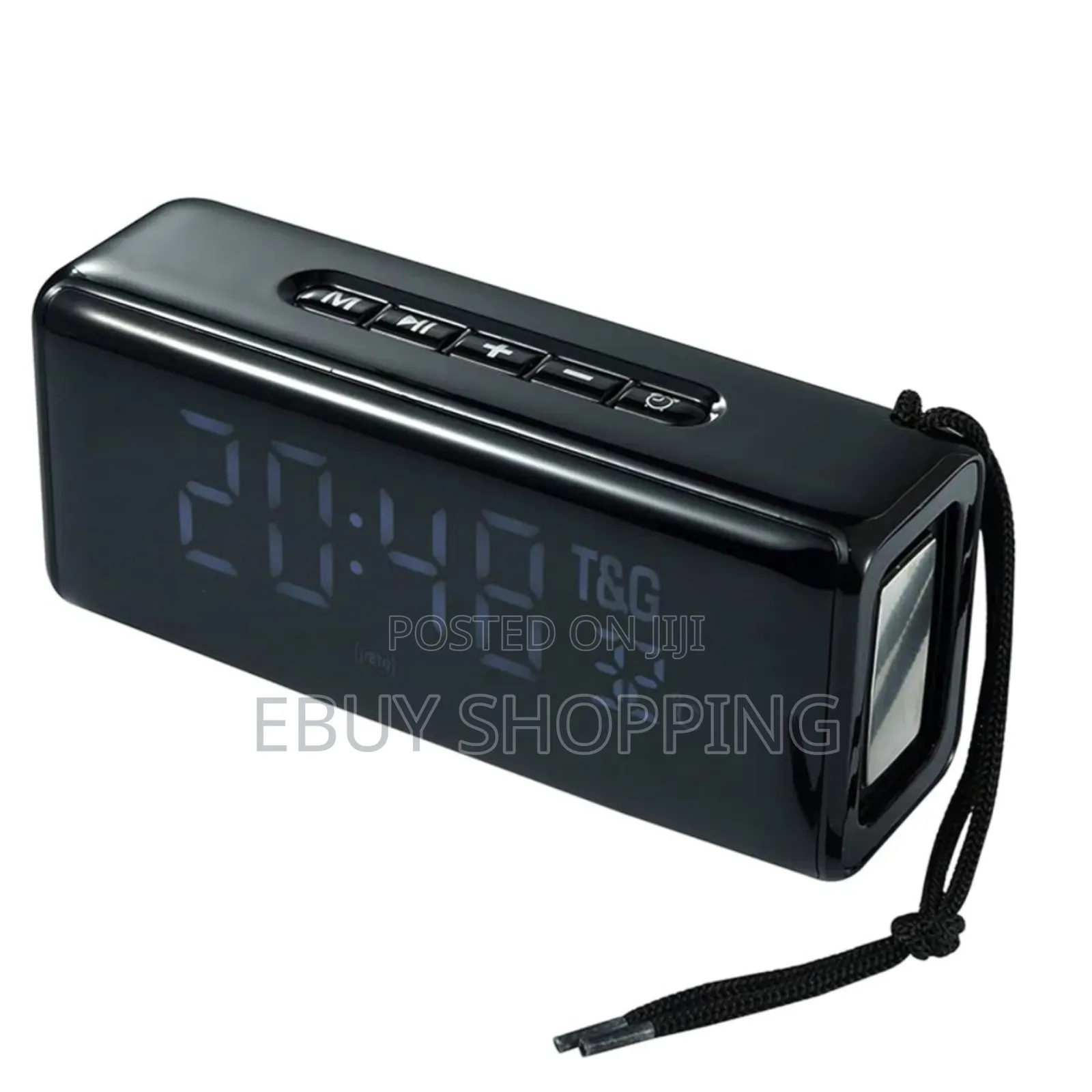 Portable Wireless Clock Speaker