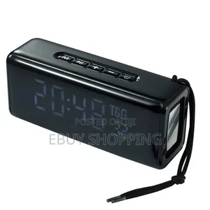 Photo - Portable Wireless Clock Speaker