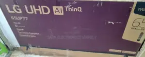 LG 65" UHD AI Thinq TV (Model UP77) - Latest Model