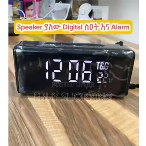 Multifunctional Hifi Clock Speaker With Temperature Display